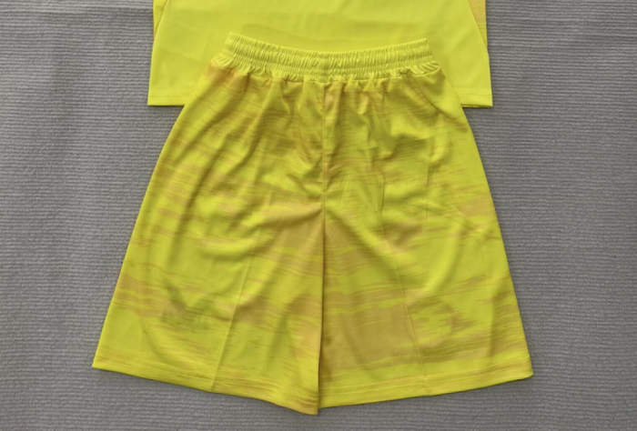 Fan Version 2026 Ireland Yellow Goalkeeper Soccer Shorts Football Shorts