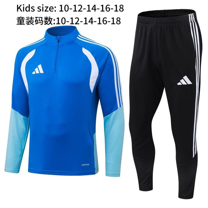 Youth 2611 Model Soccer Training Sweater and Pants Child Football Kit