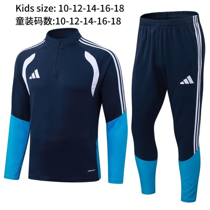 Youth 2611 Model Soccer Training Sweater and Pants Child Football Kit