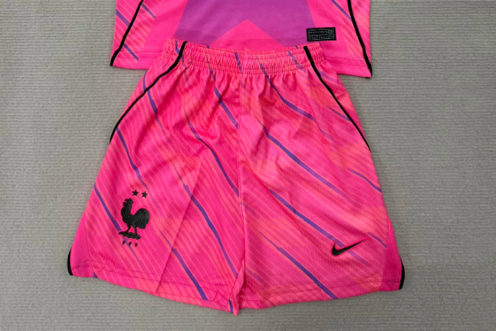 Fan Version 2026 France Green Goalkeeper Soccer Shorts Football Shorts