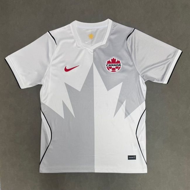 Fan Version 2026 Canada Third Away White Soccer Jersey Football Shirt