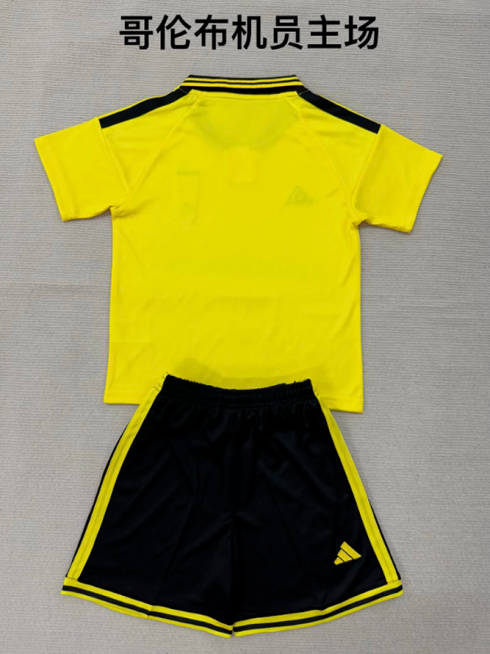 Youth Uniform Kids Kit 2026-2027 Columbus Crew Home Soccer Jersey Shorts Child Football Set