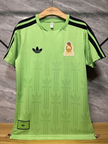 Player Version 2026 Mexico Light Green Retro Model Soccer Training Jersey Football Shirt