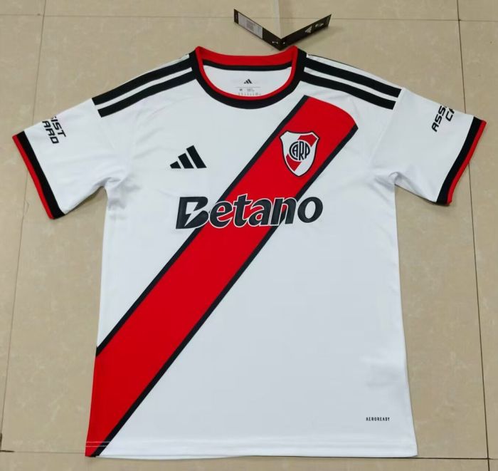 Fan Version 2026-2027 River Plate Home Soccer Jersey Football Shirt