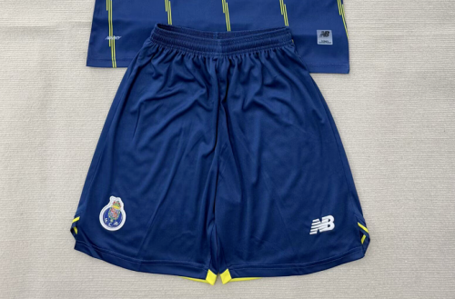 Fan Version 2026 Porto Fourth Away Dark Blue Soccer Shorts Football Shorts