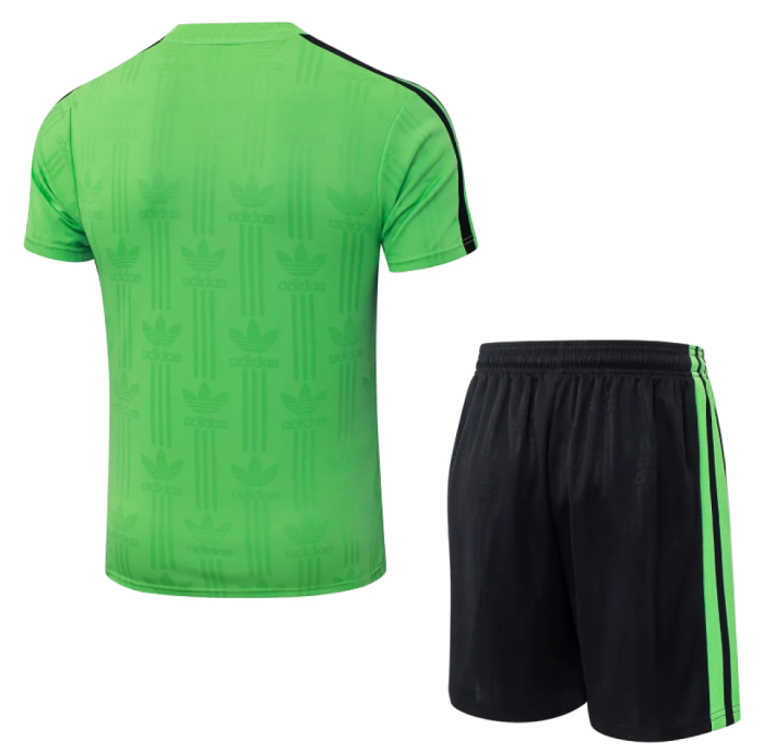 Player Version Adult Uniform 2026 Mexico Green Soccer Training Jersey and Shorts Football Kits