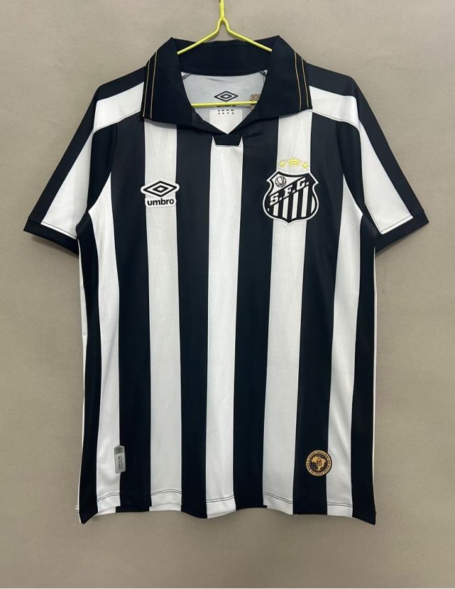 Fan Version 2026-2027 Santos Away Soccer Jersey Football Shirt