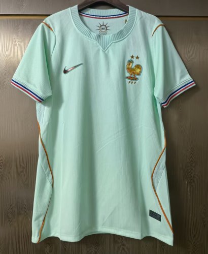 Women 2026 France Away Soccer Jersey Girl Football Shirt