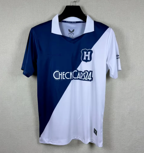 Fan Version 2025-2026 Hertha Berliner H-Trikot Soccer Jersey Football Shirt