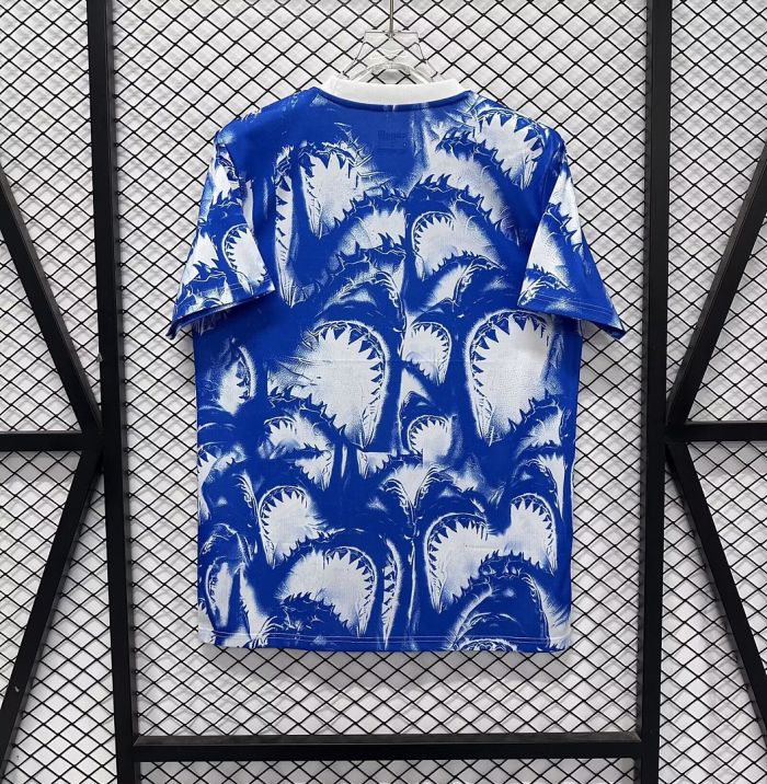 Fan Version 2026 Cape Verde Blue/White Soccer Pre-match Jersey Football Shirt