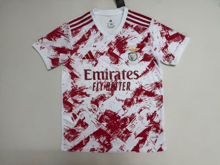 Fan Version 2026-2027 Benfica White/Red Special Edition Soccer Jersey Football Shirt