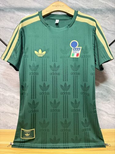 Player Version 2026 Italy Green Retro Model Soccer Training Jersey Football Shirt