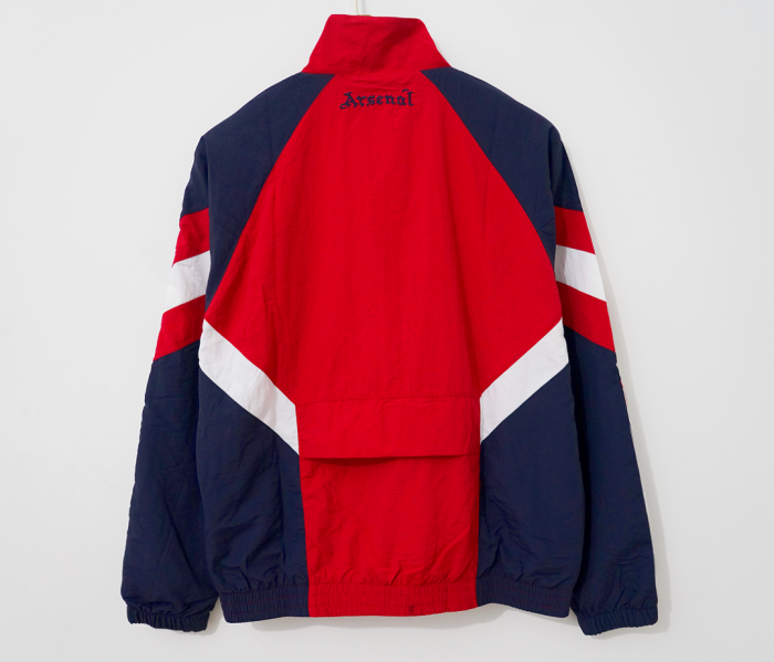 2026-2027 Arsenal Red/Dark Blue Soccer Windbreaker Jacket Football Jacket