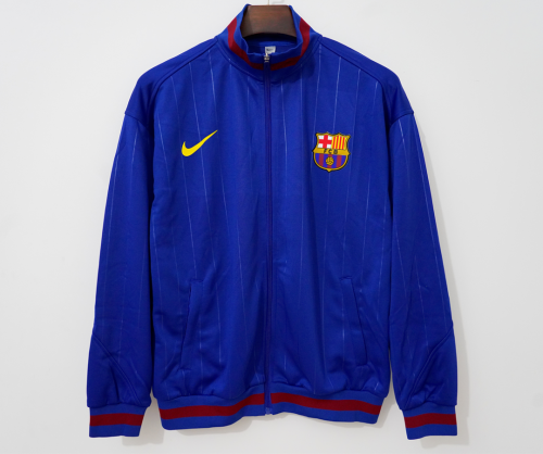 2026-2027 Barcelona Dark Blue Soccer Jacket Football Jacket