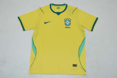 Fan Version 2026 Brazil Home Soccer Jersey Brasil Camisetas de Futbol