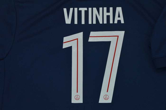 With UCL Winner+Intercontinental Badge Fan Version 2025-2026 PSG VITINHA 17 Home Soccer Jersey Paris Football Maillot