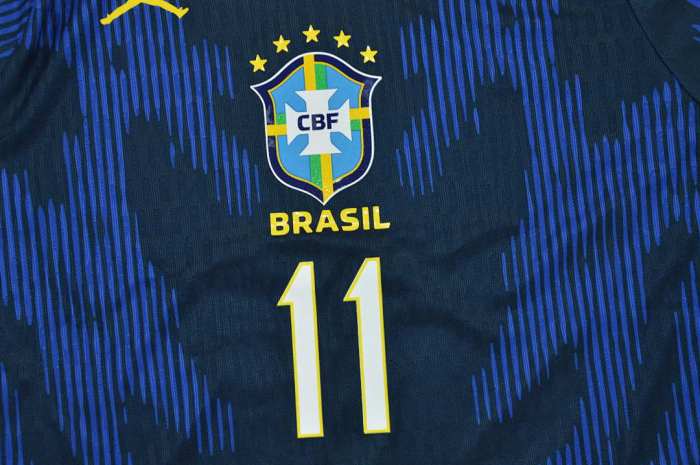 Fan Version 2026 Brazil RAPHINHA 11 Away Soccer Jersey Brasil Camisetas de Futbol