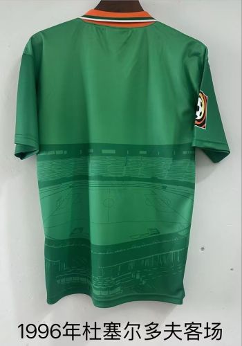 Retro Jersey 1996 Fortuna Düsseldorf Away Soccer Jersey Vintage Football Shirt