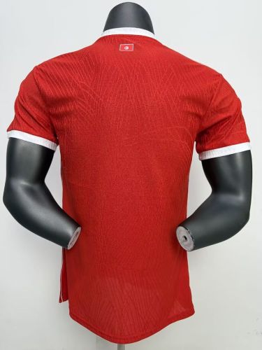 Player Version 2026 Tunisia Home Soccer Jersey Football Shirt
