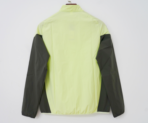 2026-2027 Real Madrid Green/Dark Grey Soccer Windbreaker Jacket Football Jacket