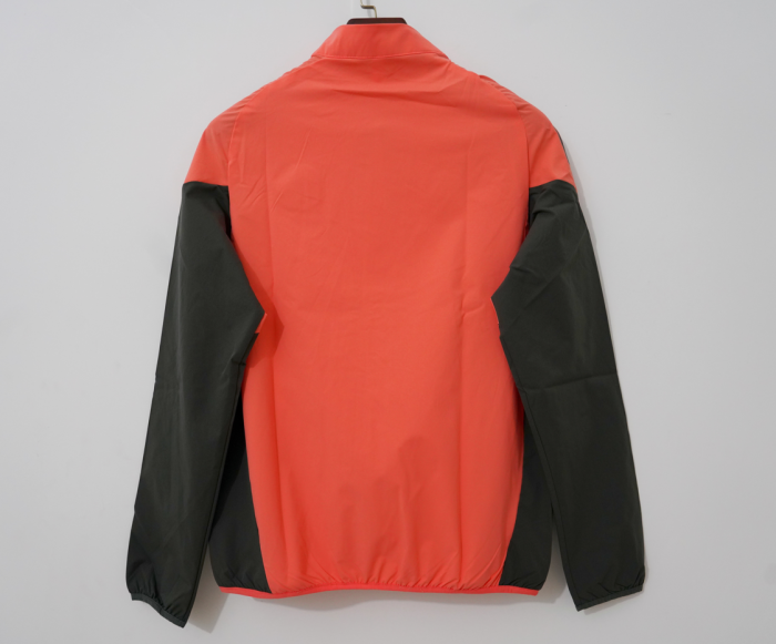 2026-2027 Bayern Munich Orange/Black Soccer Windbreaker Jacket Football Jacket