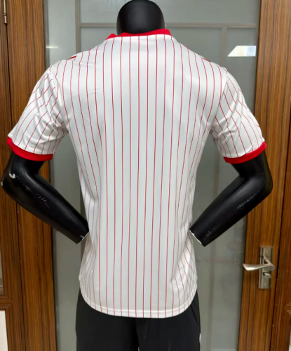 Fan Version 2026 Denmark Away White Soccer Jersey Football Shirt