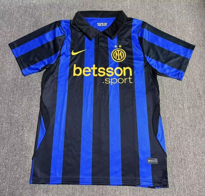 Fan Version 2026-2027 Inter Milan Home Soccer Jersey Inter Football Shirt