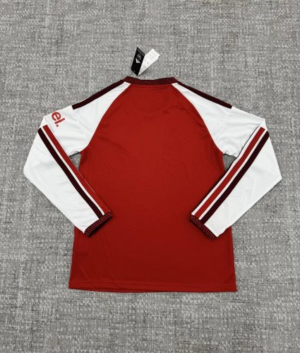 Long Sleeve Fan Version 2025-2026 Arsenal Home Soccer Jersey LS Football Shirt