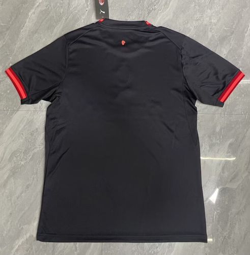 Fan Version 2026-2027 AC Milan Third Away Black Soccer Jersey AC Football Shirt