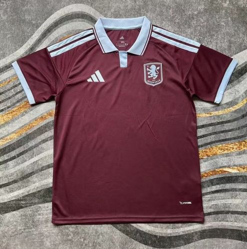 Fan Version 2026-2027 Aston Villa Home Football Shirt Soccer Jersey