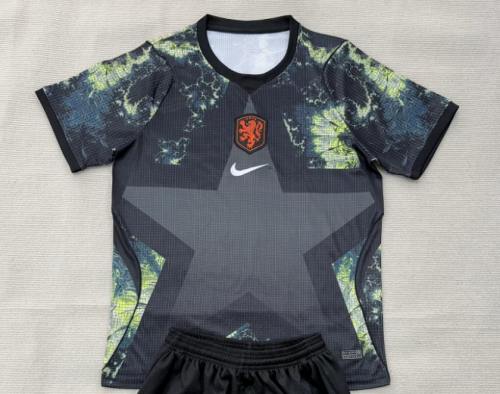 Fan Version 2026 Netherlands Black Goalkeeper Soccer Jersey Holland Football Shirt