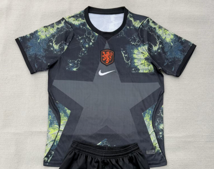 Fan Version 2026 Netherlands Black Goalkeeper Soccer Jersey Holland Football Shirt