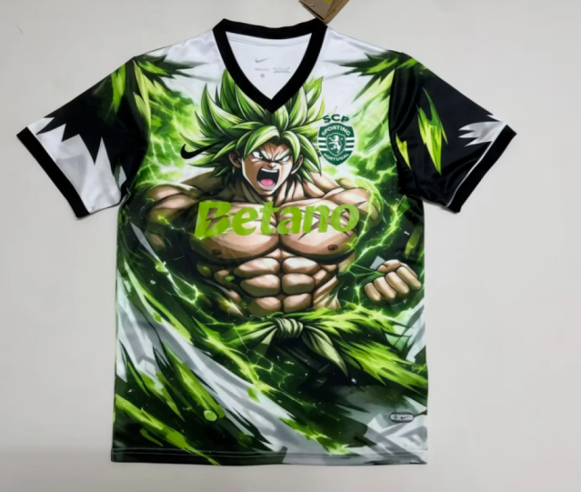 Fan Version 2025-2026 Sporting Lisbon Guko Version Football Shirt Soccer Jersey