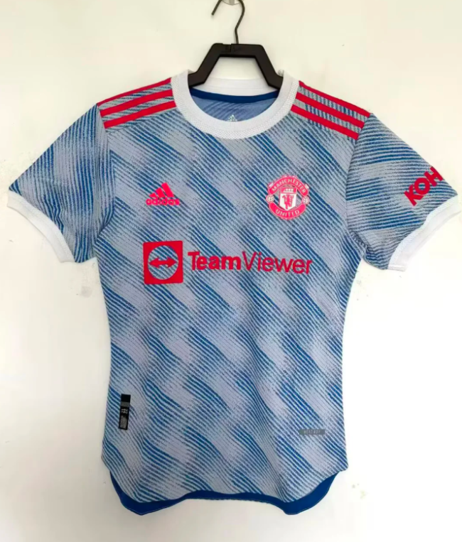 Player Version Retro Jersey 2021-2022 Manchester City Away Soccer Jersey Vintage Man City Football Shirt