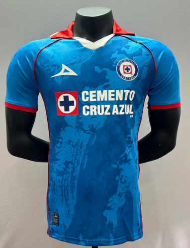 Player Version 2026-2027 Cruz Azul Home Soccer Jersey Football Shirt