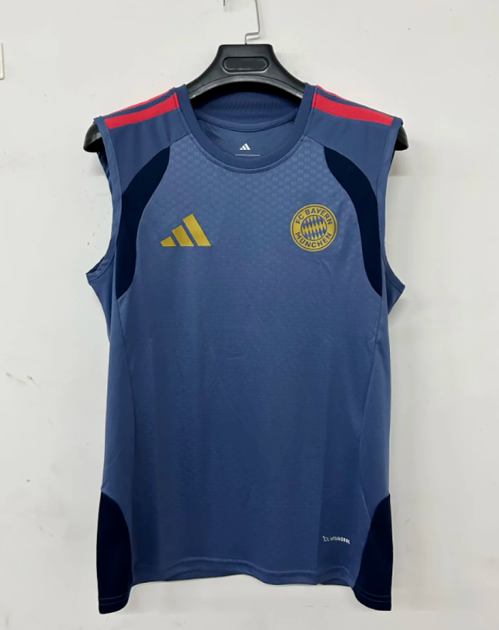 Player Version 2026-2027 Bayern Munich Dark Grey Soccer Training Vest Bayern Munchen Football Shirt