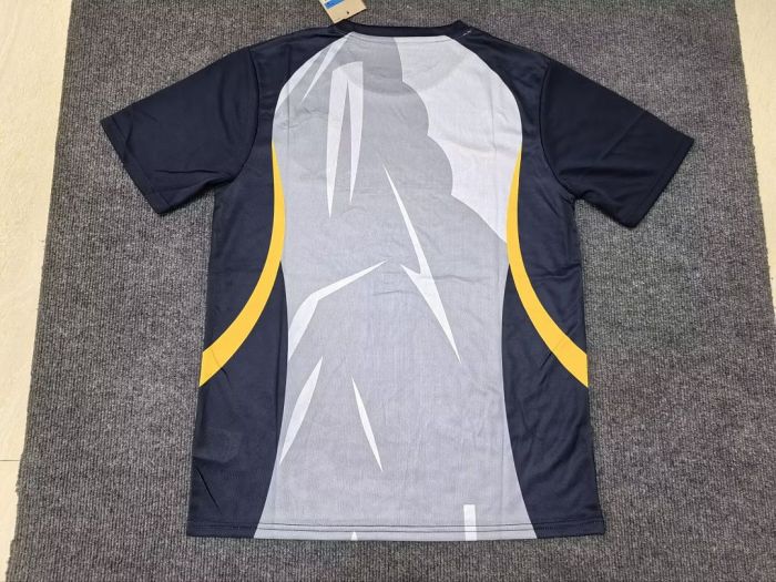 Fan Version 2026 Brazil Jesus Version Yellow/Grey/Dark Blue Soccer Jersey Brasil Camisetas de Futbol