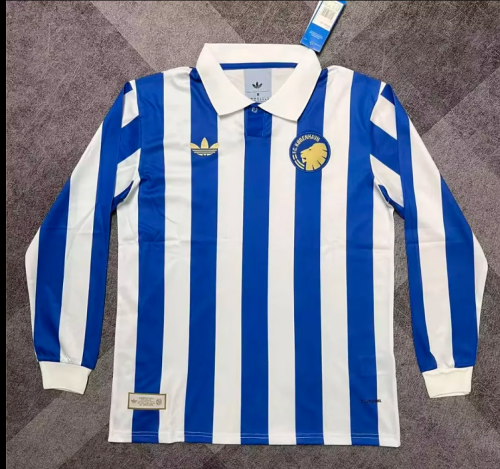 Long Sleeve Copenhagen 150th Anniversary Soccer Jersey Football Shirt