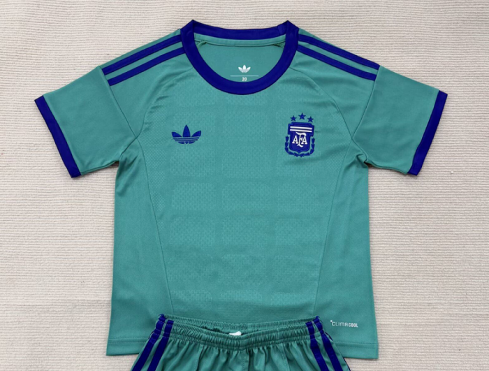 Fan Version 2026 Argentina Green Goalkeeper Soccer Jersey Football Shirt