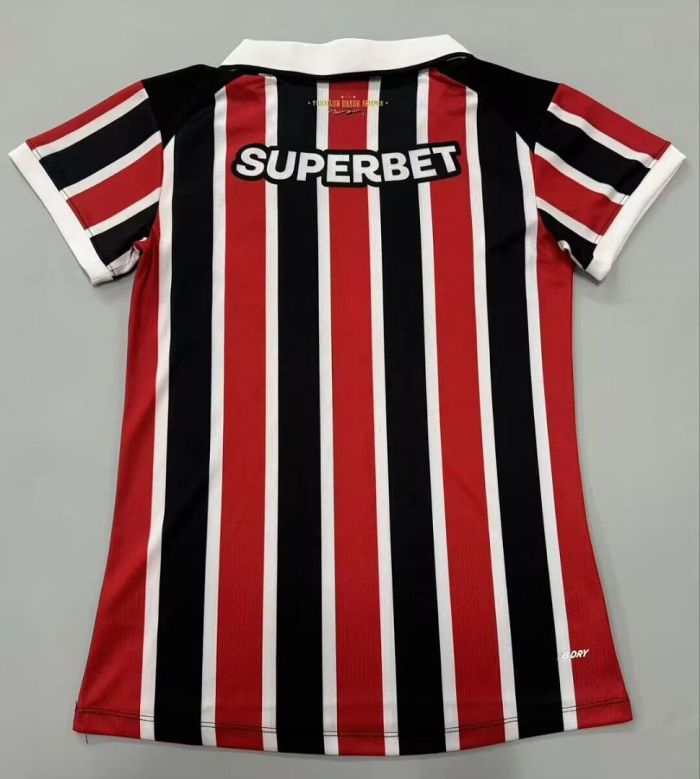 Women 2026-2027 Sao Paulo Away Soccer Jersey Girl Football Shirt
