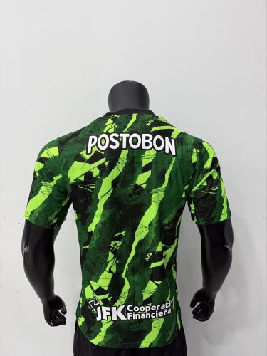 Player Version 2026-2027 Atletico Nacional de Medellin Green Soccer Pre-match Jersey