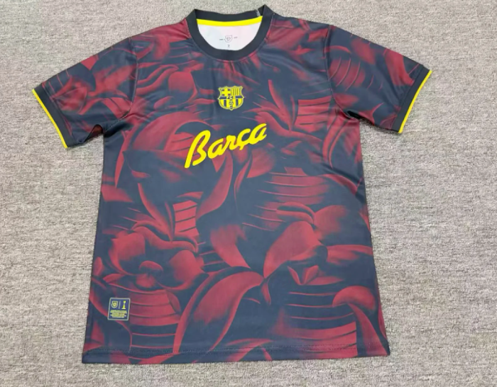 Barca Camisetas de Futbol Fans Version 2026-2027 Barcelona Blue/Red Soccer Jersey