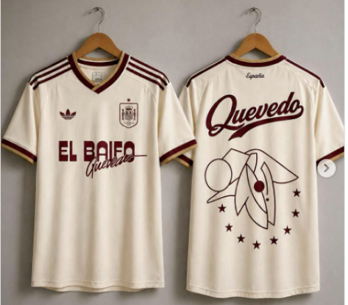 Fan Version 2026 Spain El Baifo Version Soccer Jersey España Camisetas de Futbol