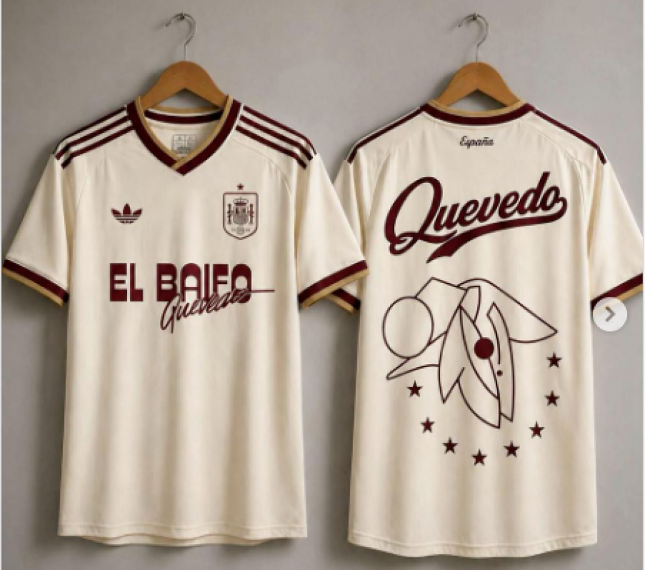 Fan Version 2026 Spain El Baifo Version Soccer Jersey España Camisetas de Futbol