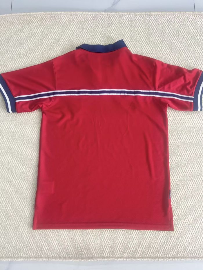 Retro Jersey 1998 USA Away Red Soccer Jersey United States Vintage Football Shirt