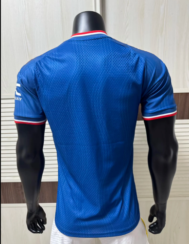Player Version 2026-2027 Manchester United Third Away Blue Soccer Jersey Football Shirt