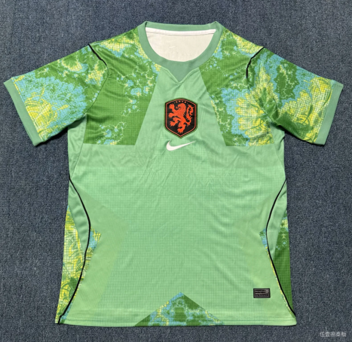 Fan Version 2026 Netherlands Light Green Goalkeeper Soccer Jersey Holland Football Shirt