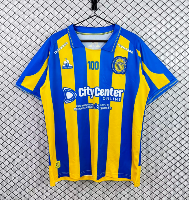 Fans Version 2026-2027 Club Atlético Rosario Central Home Soccer Jersey Football Shirt