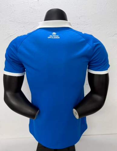 Player Version 2026-2027 Bahia Away Blue Soccer Jersey Football Shirt