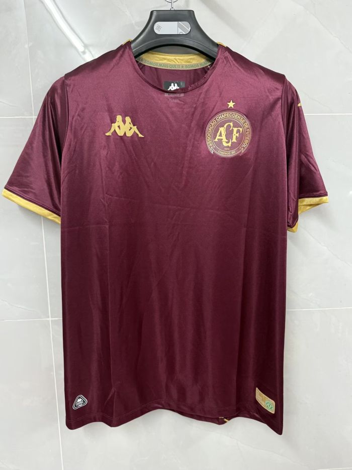 Fans Version 2026-2027 Chapecoense Dark Red Soccer Jersey Football Shirt